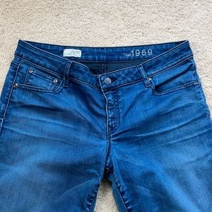 Gap 1969 Skinny Boot Jeans. Size 30/10r.